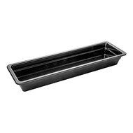 Bak gastronorm GN2/4 – 065 mm – melamine (MF) – zwart