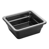 Bak gastronorm GN1/6 – 065 mm – melamine (MF) – zwart