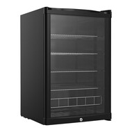 Koeler – 130L – gemoffeld plaatstaal – zwart