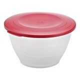 Beslagkom – 02,5L – polypropyleen (PP) – rood