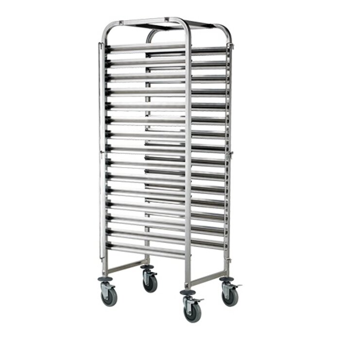 Emga Regaalwagen – 60x40 – roestvrijstaal