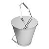 Emga Vetopvang emmer – 09L – roestvrijstaal 18/10 – 34,5 cm