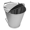 Emga Vetopvang emmer – 09L – roestvrijstaal 18/10 – 34,5 cm
