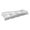 Emga Deksel voedselcontainer – styreen-acrylonitril (SAN) – transparant