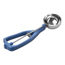 Ijsportioneerlepel – 1/012L – roestvrijstaal 18/10 – blauw