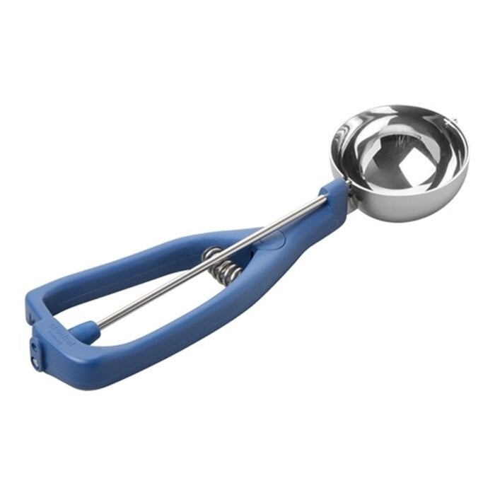 Stöckel Ijsportioneerlepel – 1/012L – roestvrijstaal 18/10 – blauw