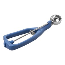 Ijsportioneerlepel – 1/060L – roestvrijstaal 18/10 – blauw