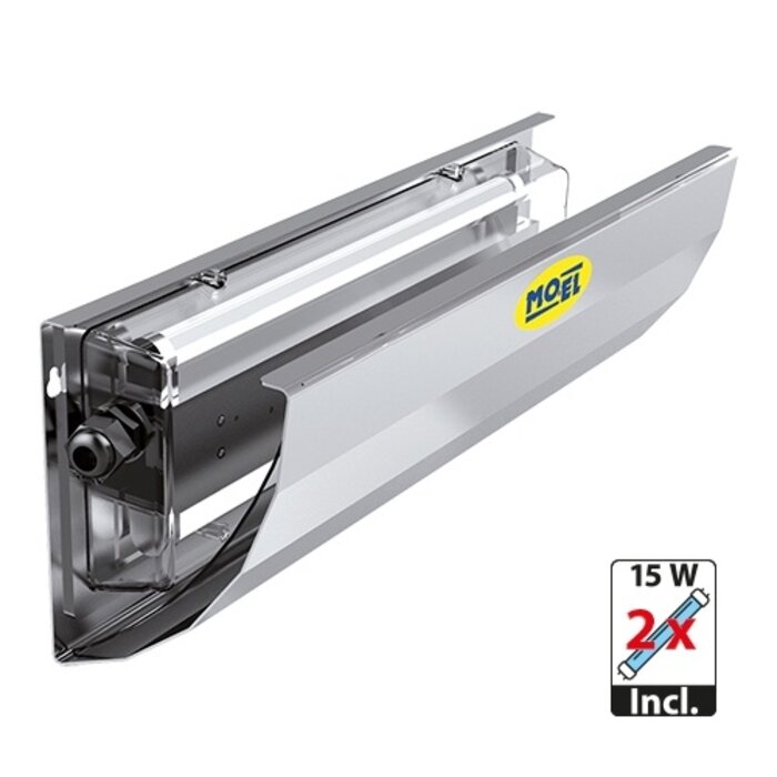 Mo-el Insectenvanger – 30W – aluminium (Al)