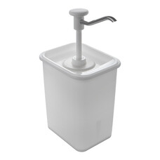 Sausbar – 1x03,0L – polyetheen (PE) – wit