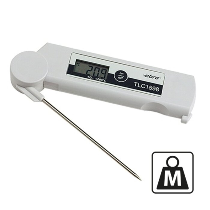 Ebro Kern-temperatuurmeter – acrylonitril-butadieen-styreen (ABS)