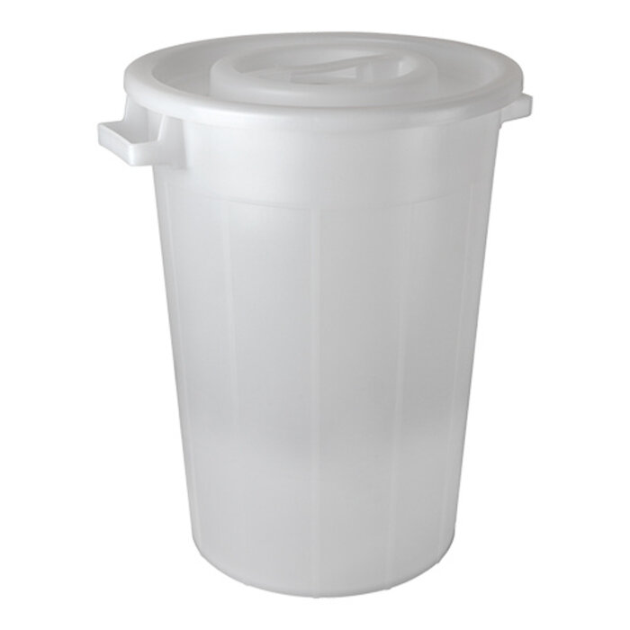 Emga Voedselcontainer – 075L – polyethyleen (LLDPE) – wit