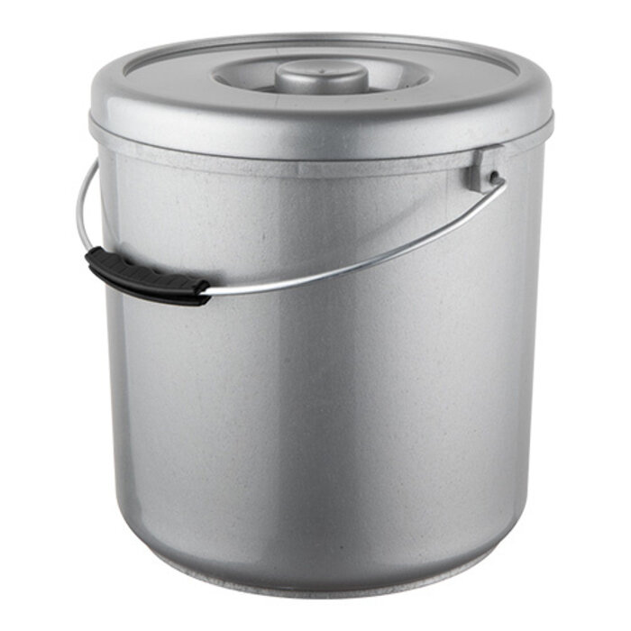 Emga Emmer – 15L – polypropyleen (PP) – grijs