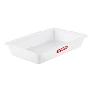 Restbak – 43,5x28,5cm – polyethyleen (HDPE) – wit
