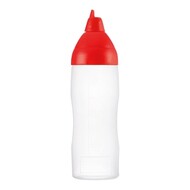 Knijpfles – 035cl – polyethyleen (LDPE) – rood