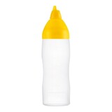 Knijpfles – 035cl – polyethyleen (LDPE) – geel