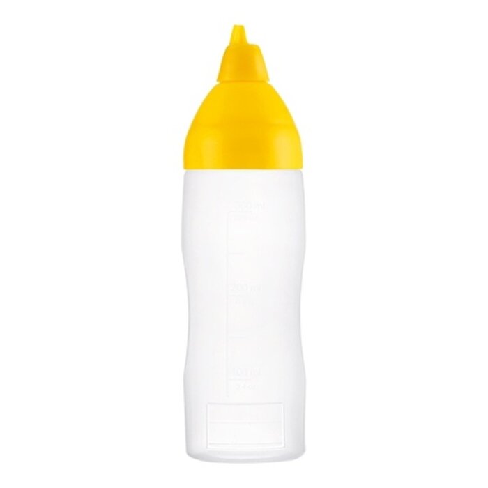 Araven Knijpfles – 035cl – polyethyleen (LDPE) – geel