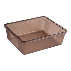 Bak gastronorm GN2/1 – 150 mm – copolyester – rookkleurig