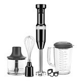 Staafmixer – 20cm – combi – zwart