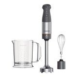 Staafmixer – 20cm – combi – roestvrijstaal – grijs