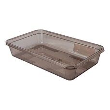 Bak gastronorm GN1/1 – 100 mm – copolyester – rookkleurig