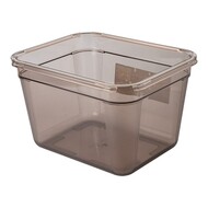 Bak gastronorm GN1/2 – 200 mm – copolyester – rookkleurig