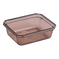 Bak gastronorm GN1/2 – 150 mm – copolyester – rookkleurig
