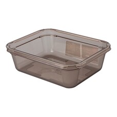 Bak gastronorm GN1/2 – 100 mm – copolyester – rookkleurig