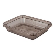 Bak gastronorm GN1/2 – 065 mm – copolyester – rookkleurig