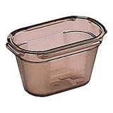 Bak gastronorm GN 1/9 – 65 mm – rookkleurig