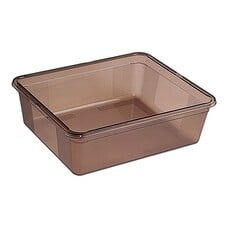 Bak gastronorm GN2/1 – 200 mm – copolyester – rookkleurig