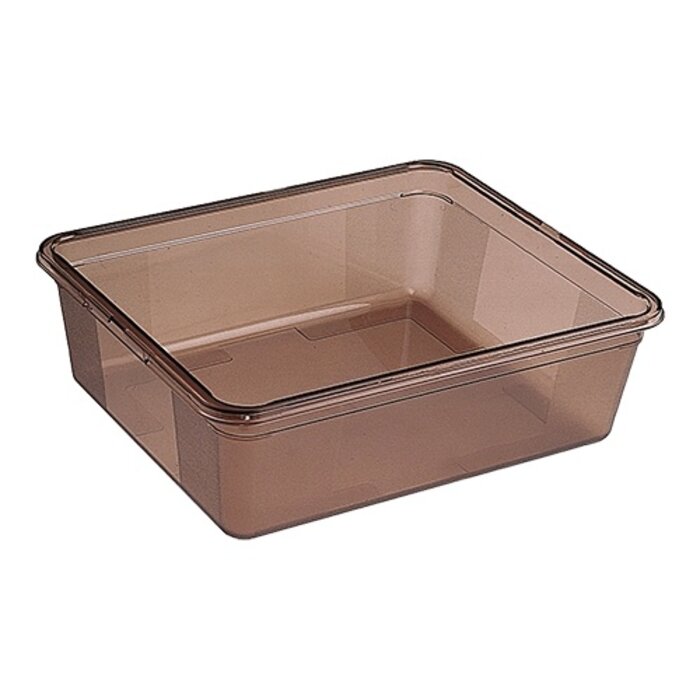 Bourgeat Bak gastronorm GN2/1 – 200 mm – copolyester – rookkleurig