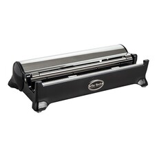 Foliedispenser – 30cm – gegoten aluminium – zwart