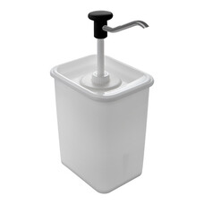 Sausbar – 1x03,0L – polyetheen (PE) – zwart
