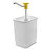 Hovicon Sausbar – 1x03,0L – polyetheen (PE) – geel