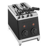 Tosti apparaat – 2-tangen – roestvrijstaal – zwart