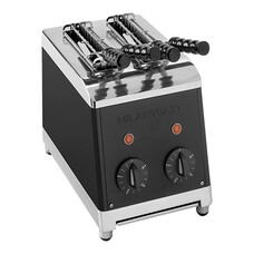 Tosti apparaat – 2-tangen – roestvrijstaal – zwart