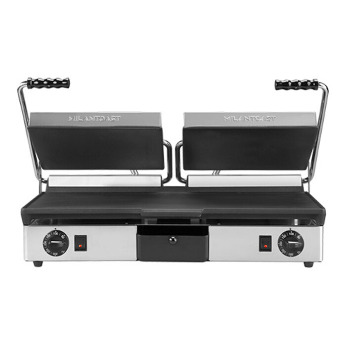 MilanToast Contactgrill – glad-glad – gietijzer