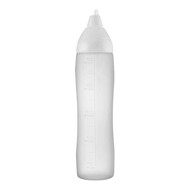 Knijpfles – 050cl – polyethyleen (LDPE) – wit