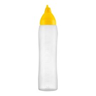 Knijpfles – 100cl – polyethyleen (LDPE) – geel