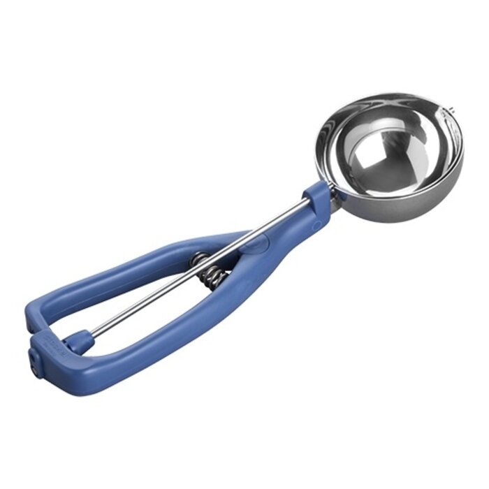 Stöckel Ijsportioneerlepel – 1/009L – roestvrijstaal 18/10 – blauw