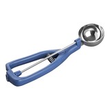 Ijsportioneerlepel – 1/022L – roestvrijstaal 18/10 – blauw