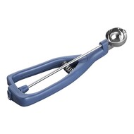 Ijsportioneerlepel – 1/085L – roestvrijstaal 18/10 – blauw