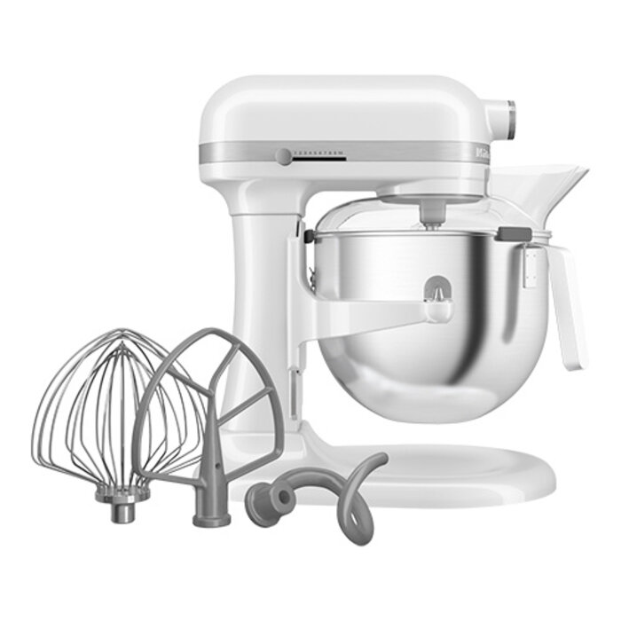 KitchenAid Keukenmachine – 6,6L – wit – 6,600 l