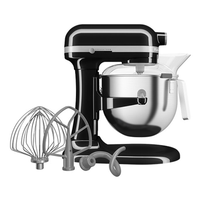 KitchenAid Keukenmachine – 6,6L – zwart – 6,600 l
