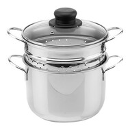 Pasta-kookpan – 009L – roestvrijstaal 18/0 – 26,0 cm