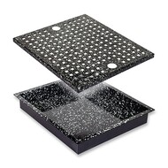 Ovenschaal met lekrooster – 020 mm – geëmailleerd