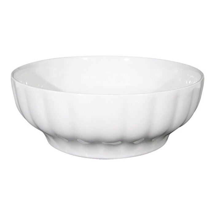Saturnia Serveerschaal – Ø23,0cm – porselein – wit