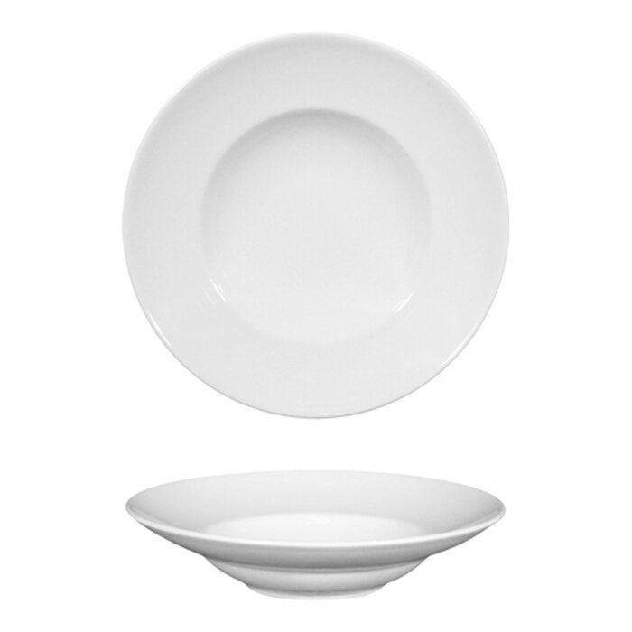 Saturnia Bord – Ø23,0cm – porselein – wit