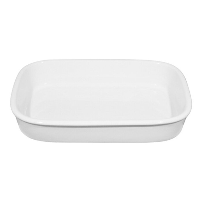Saturnia Gratineerschaal – 28,0x19,5cm – porselein