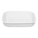 Gratineerschaal – 32,0x22,0cm – porselein – wit